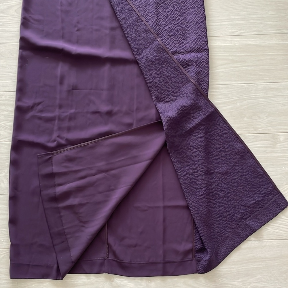 J. Lindeberg Plum Daniella Stretch Drape Dress - Picture 8 of 16